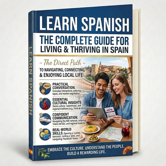 Learn Spanish: The Complete Guide for Living & Thriving in Spain